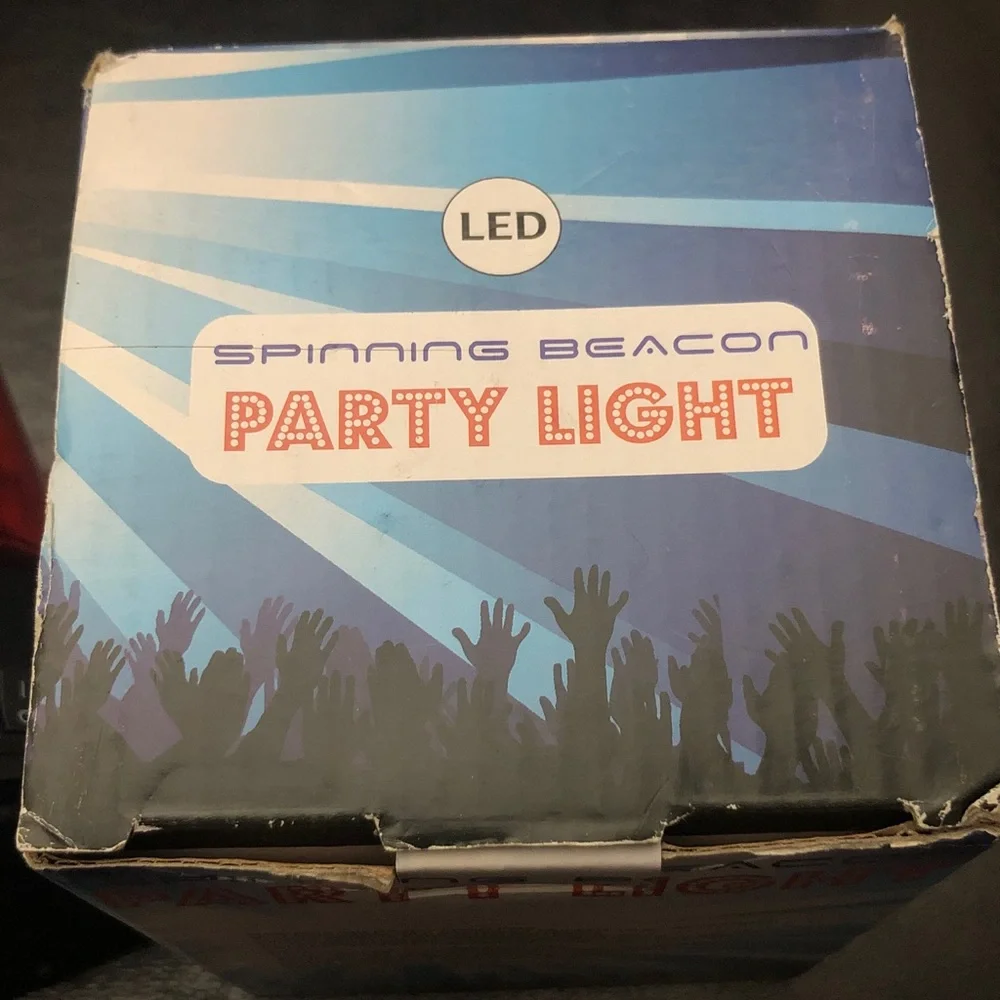 Red Party Light Spinning Beacon - Home Party Supplies